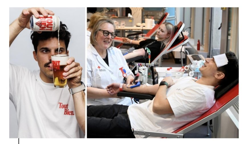 Opmerkelijk – Kritiek op Rode Kruis in België om aanbieden bier in ruil voor plasmadonatie