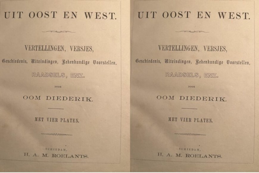 Antiquariaat: Uit Oost en West