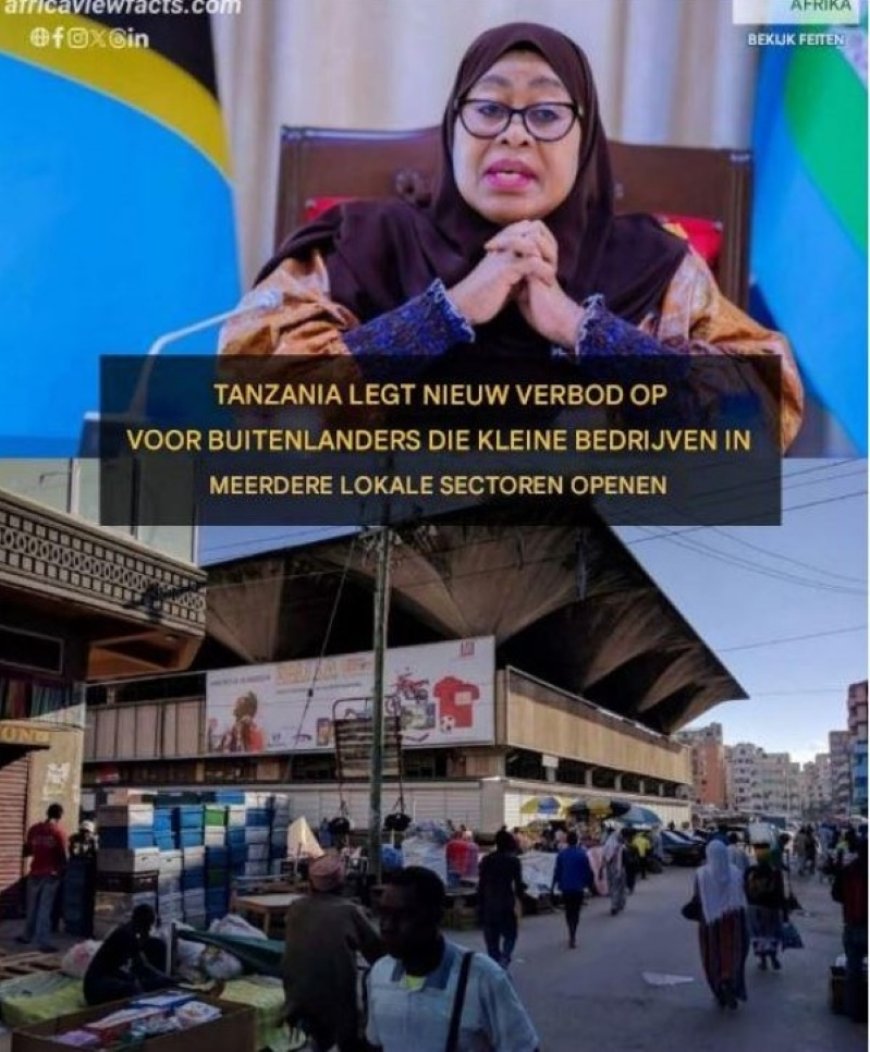 Tanzania trekt grens: buitenlandse kleine ondernemers geweerd – Suriname moet lessen trekken