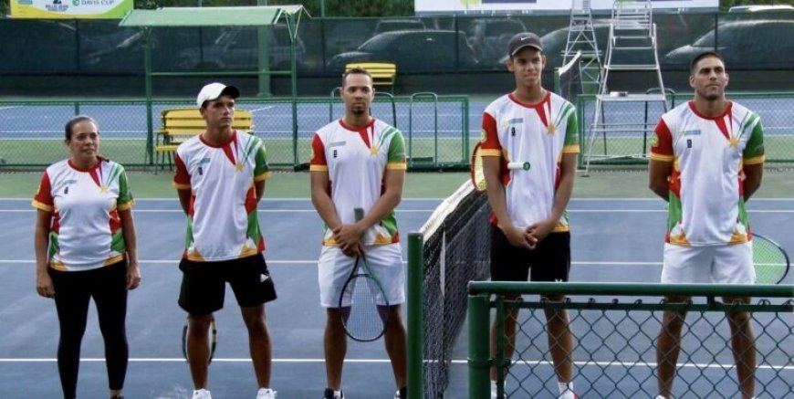 Surinaamse tennissers op historisch Davis Cup-avontuur