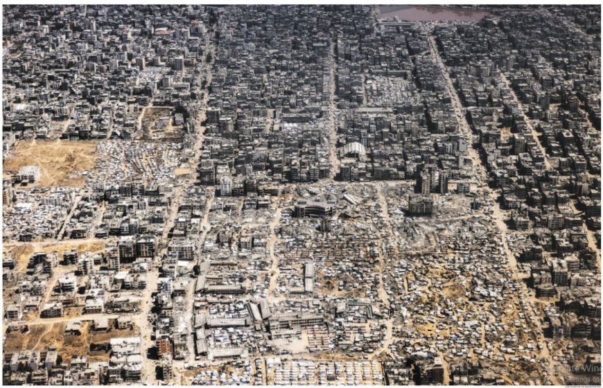 Luchtbeelden tonen verwoesting Gaza