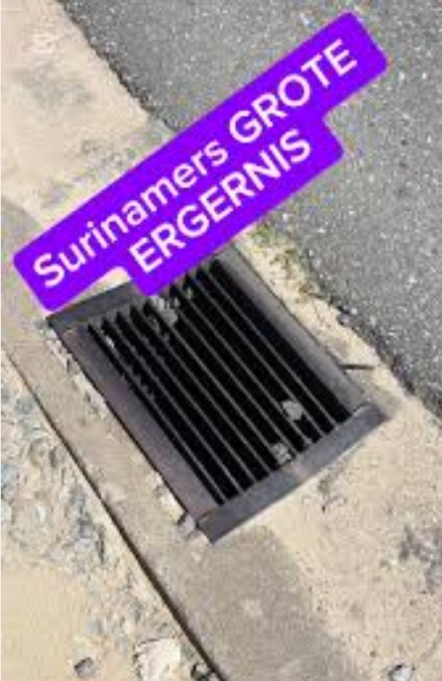 Wateroverlast in Paramaribo: bewoners vragen om betere afwatering