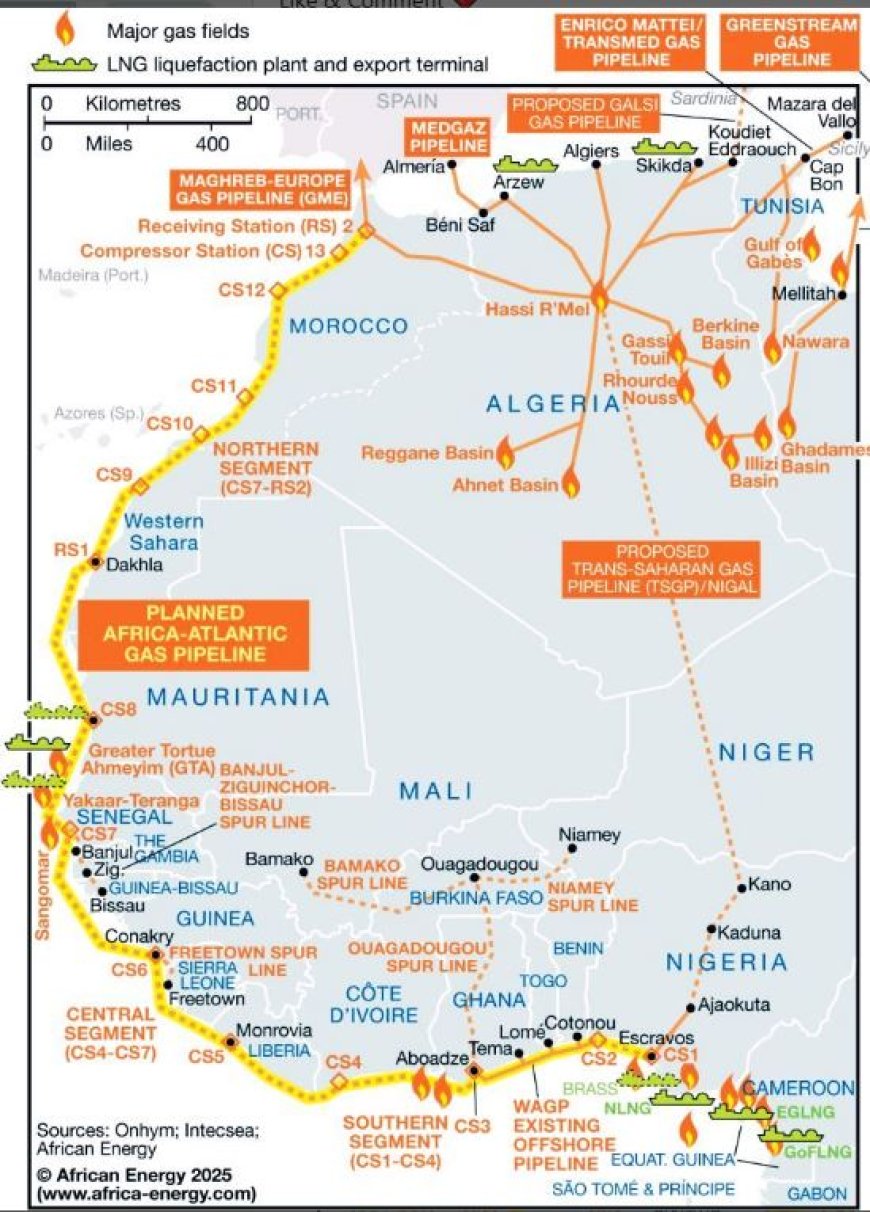 Bouw gestart aan mega-gaspijpleiding Nigeria-Marokko
