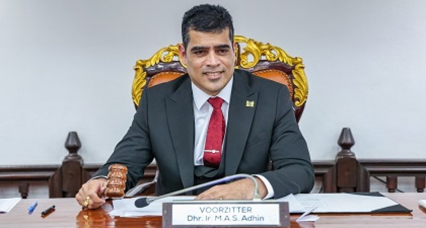 Adhin wil volgende week starten met begrotingsbehandeling