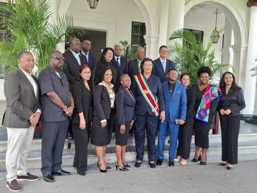 Vijftien leden Staatsraad beëdigd; VHP tekent protest aan