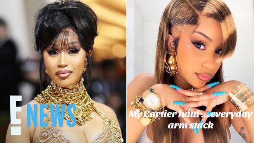 Cardi B onthult haar Cartier-juwelen collectie