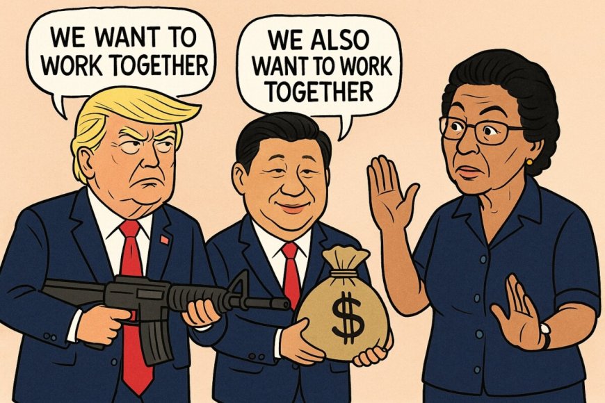 Kleine natie, grote keuzes: Suriname tussen China en de VS