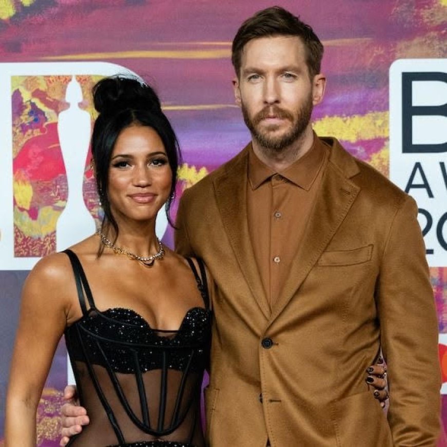Calvin Harris en Vick Hope verwelkomen hun eerste kindje