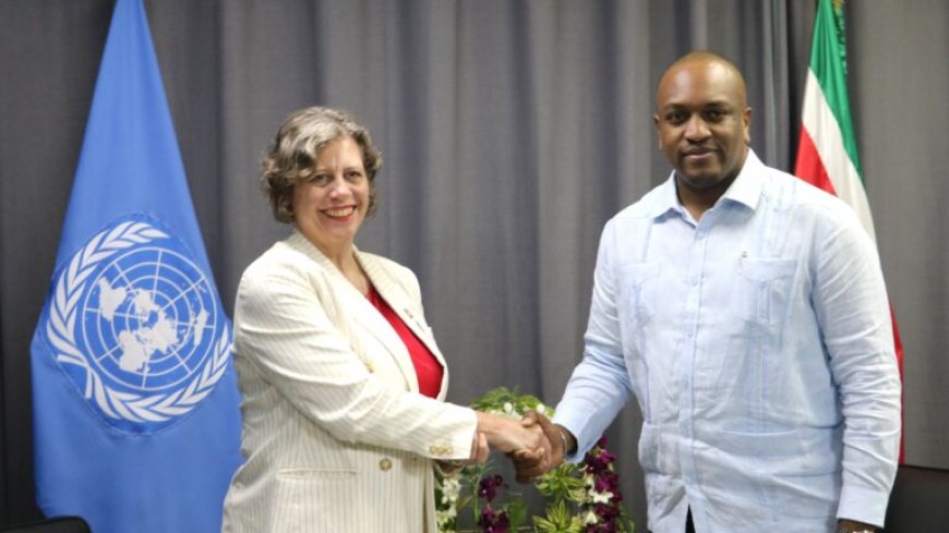 UNDP en Suriname versterken samenwerking voor duurzame ontwikkeling