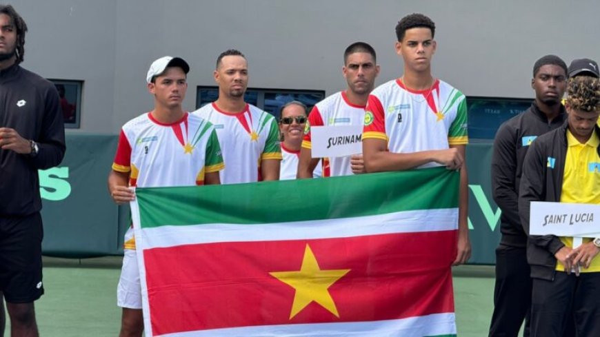 Yigal Bergen boekt eerste Surinaamse zege ooit op Davis Cup