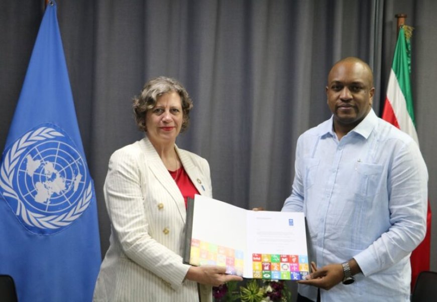 UNDP blijft Suriname ondersteunen