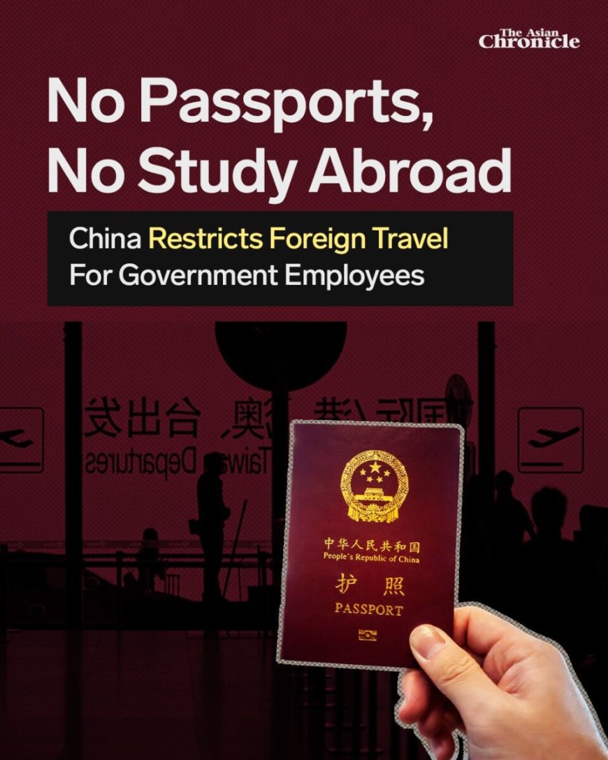 China verbiedt ambtenaren om naar het buitenland te reizen 