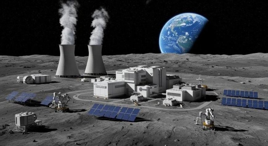 Amerika wil kernreactor op de maan bouwen om ruimtewedloop te winnen