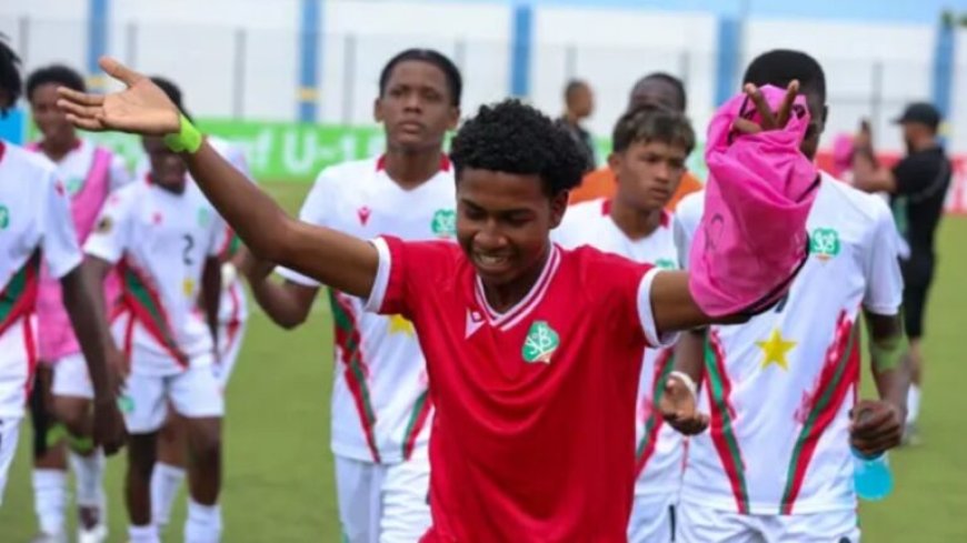 U-15 Natio in finale Concacaf kampioenschap