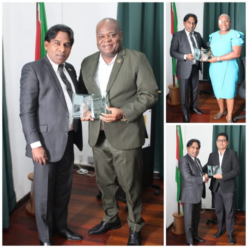 Hof van Justitie gedenkt (ex-)parlementariërs voor bijdrage aan institutionele versterking re