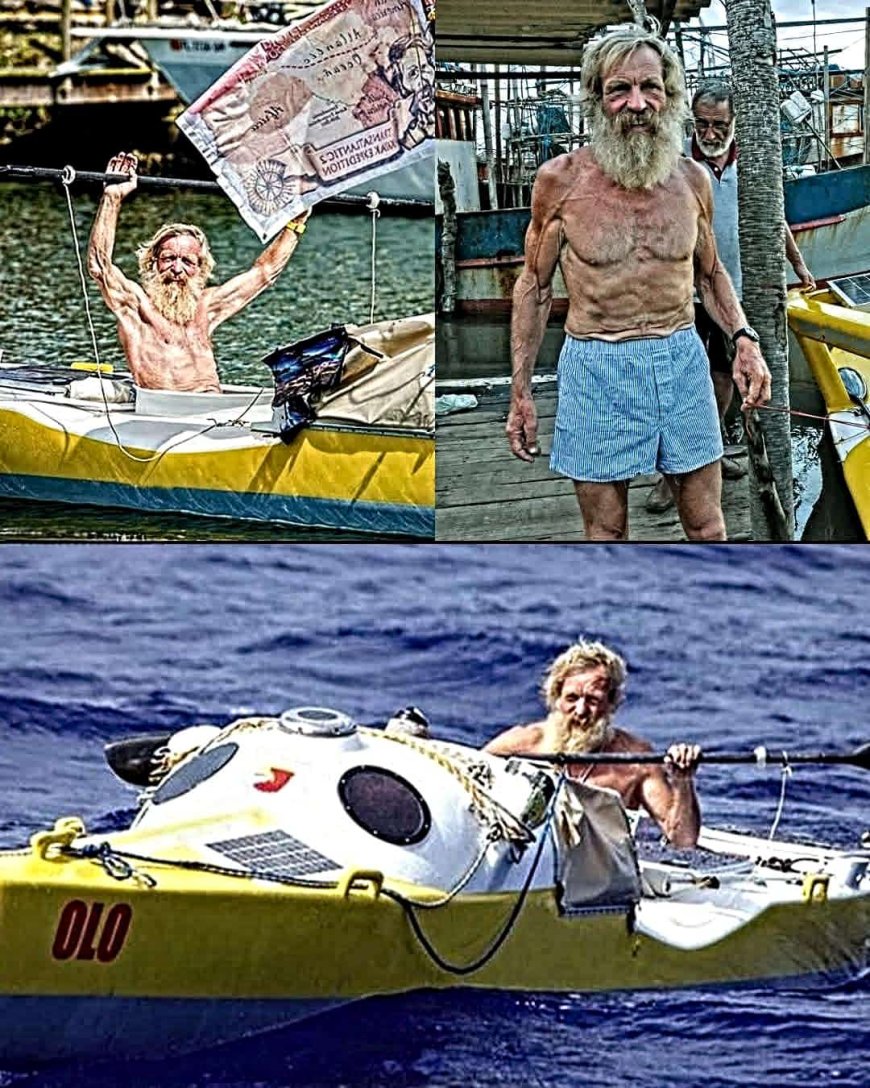 WIST U DAT: De Pool Aleksander Doba drie keer de Atlantische Oceaan overstak in een kajak met