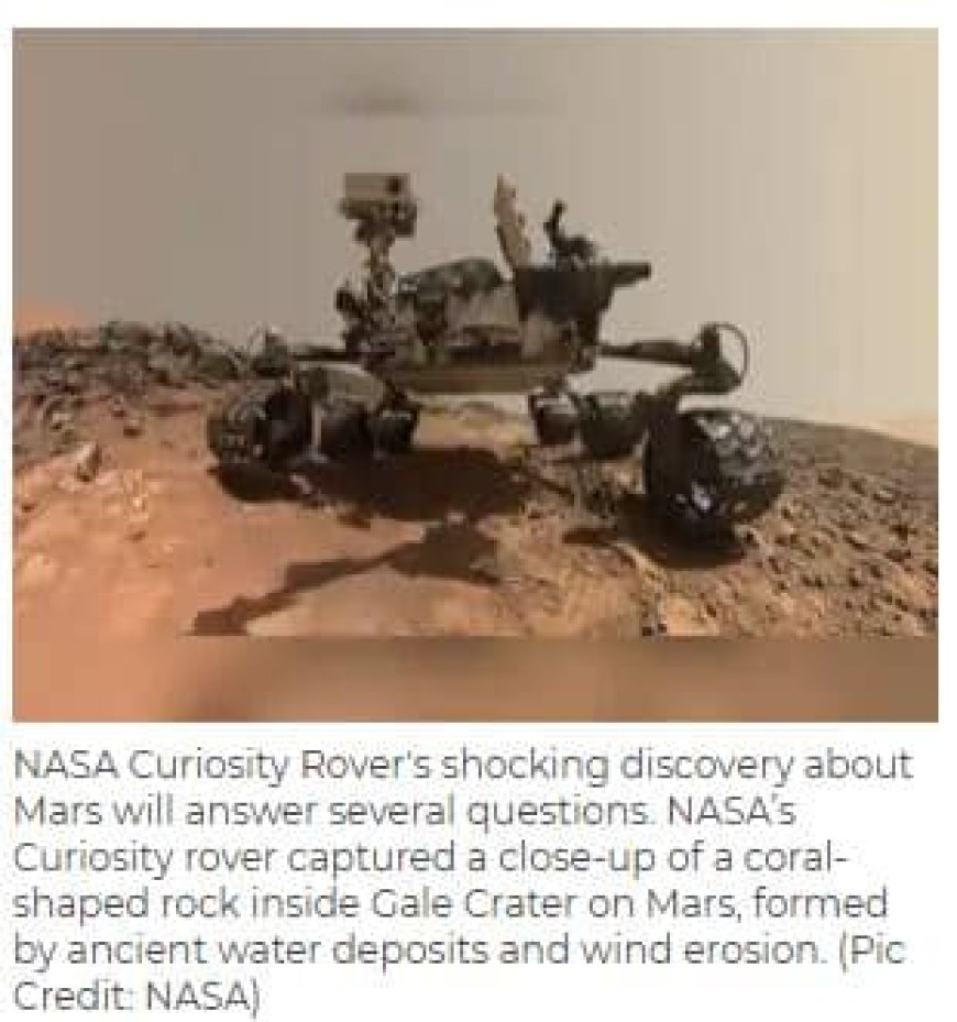 NASA’s Curiosity-rover doet verbluffende ontdekking op Mars