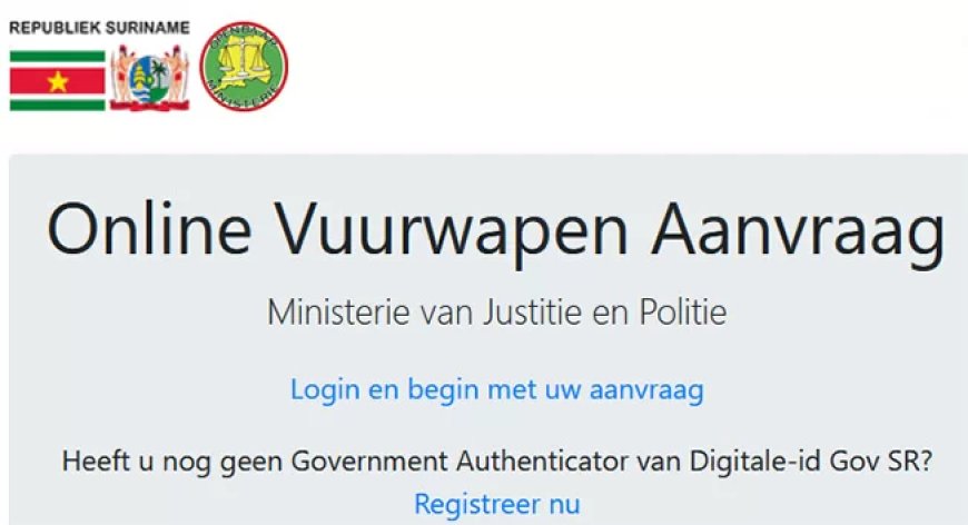 Vuurwapenvergunning verlengen? Online doen
