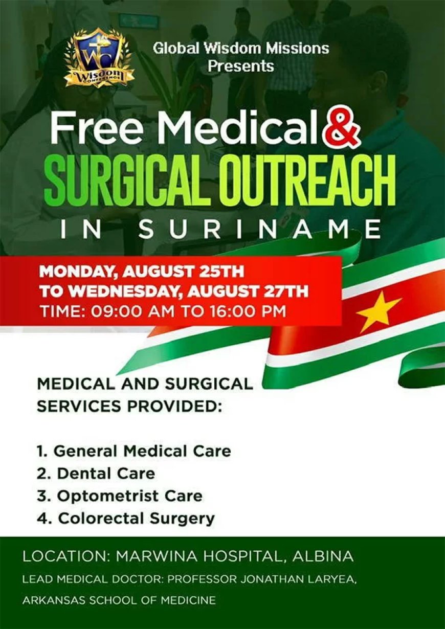 Gratis medische zorg in Marwina Ziekenhuis voor Albina en omgeving