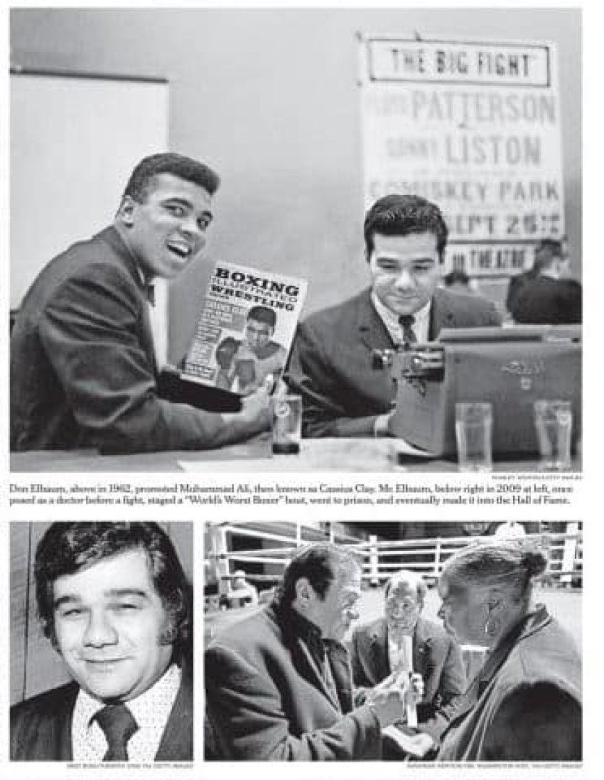 Don Elbaum, 94, overleden; sluwe bokspromotor die zich een weg naar roem baande