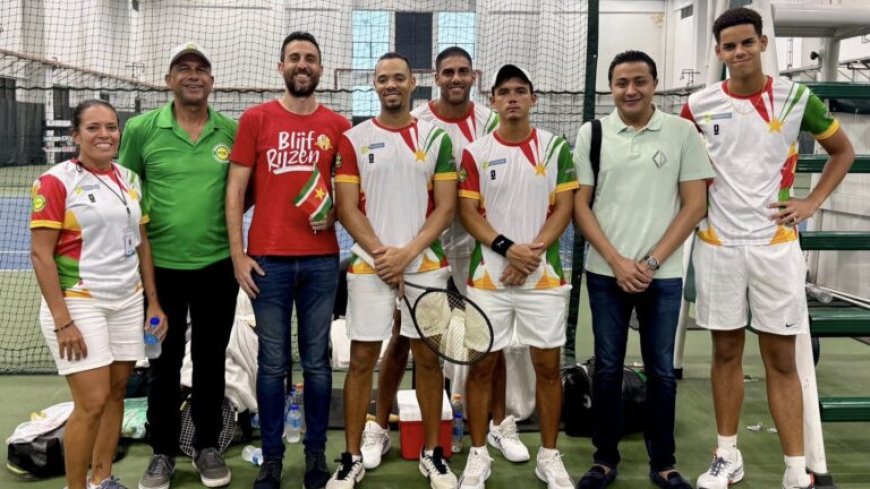 Surinaamse tennissers sluiten Davis Cup af met zege op Saint Lucia