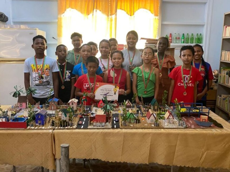 OS Kampong Baroe wint knutselwedstrijd gebouwd erfgoed