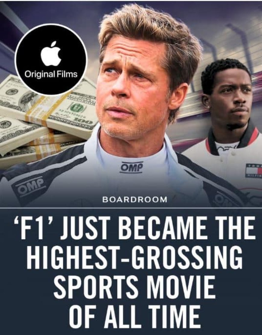 Brad Pitt breekt records met F1-film