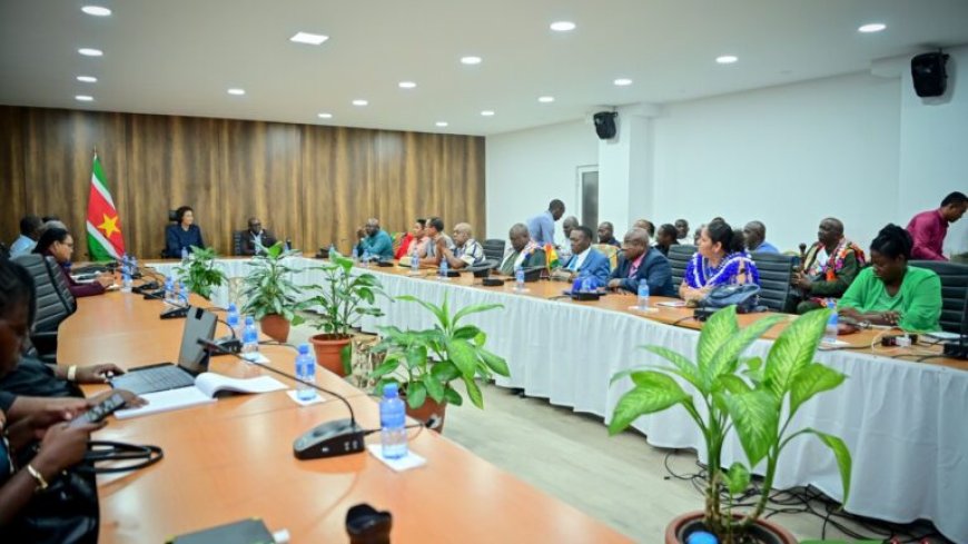 Granmans en Fiti Makandra bij president Simons: oproep tot eenheid en erkenning grondenrechte