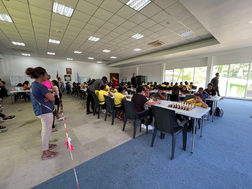 Schaak aspiranten toernooi in Denksportcentrum