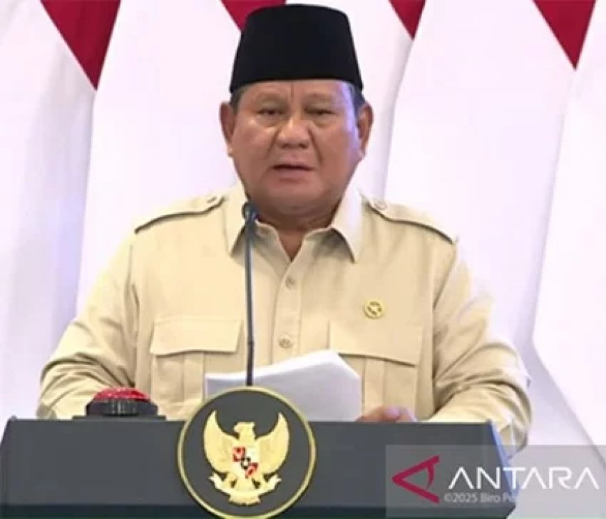President Prabowo: Indonesiërs moeten profiteren van nationale rijkdom