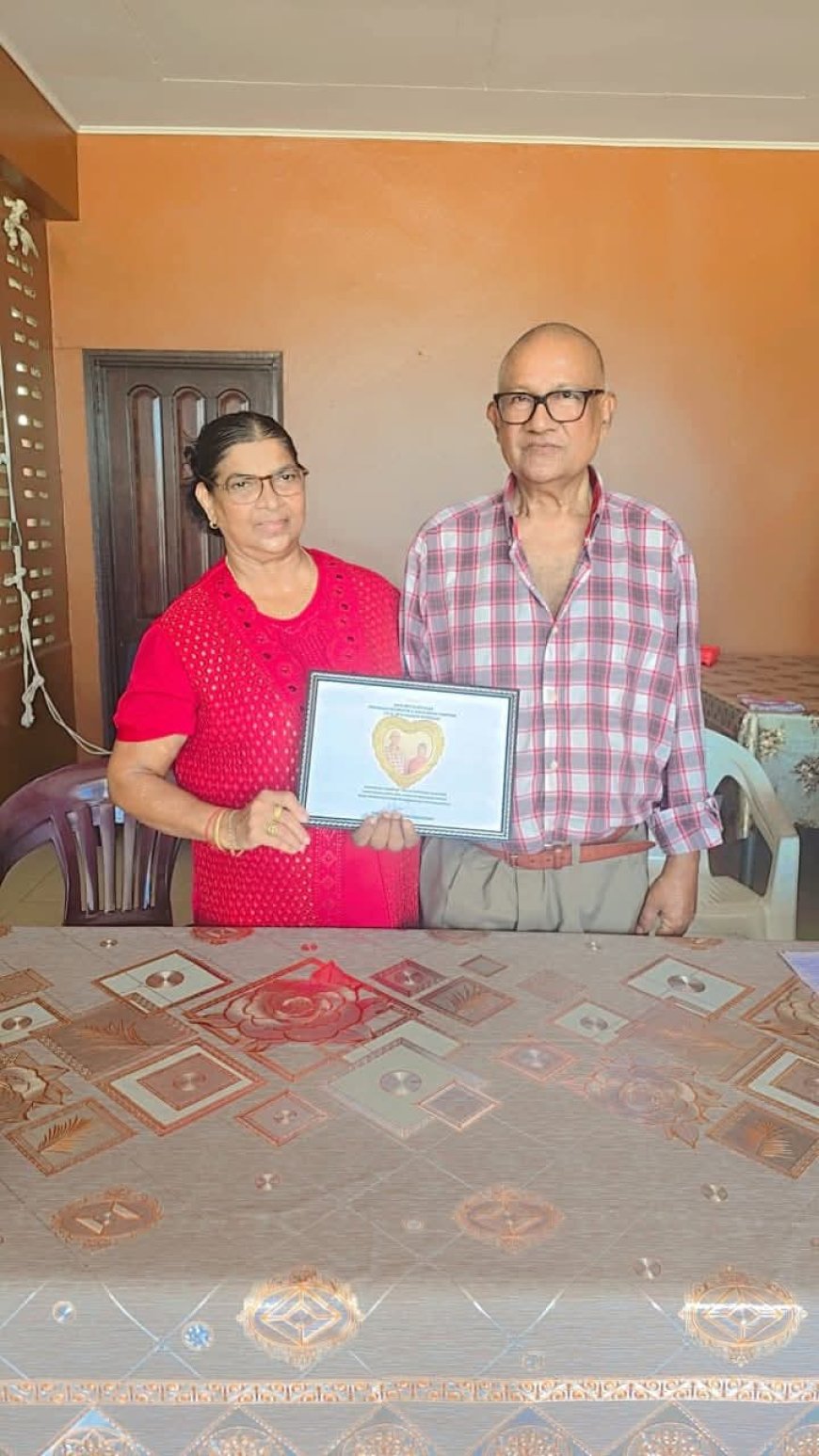 Gouden huwelijksjubileum voor echtpaar Persad-Balkaran