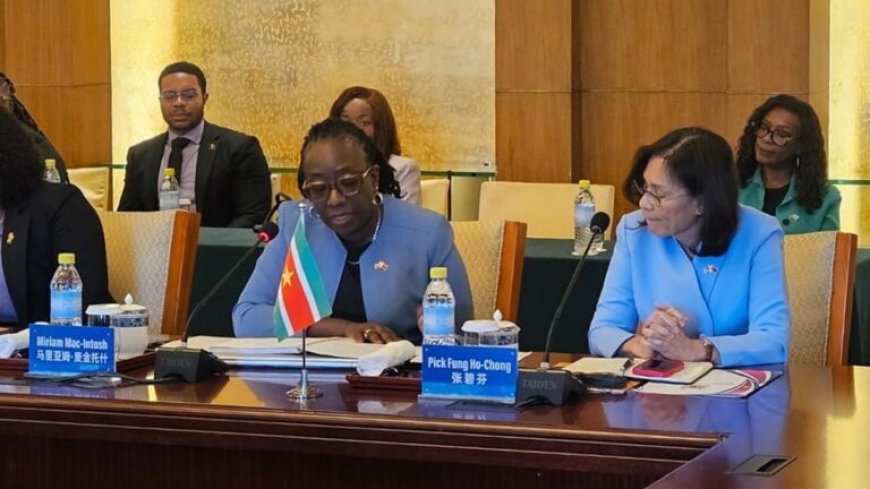 Suriname en China versterken strategische relatie richting 50 jaar diplomatieke banden