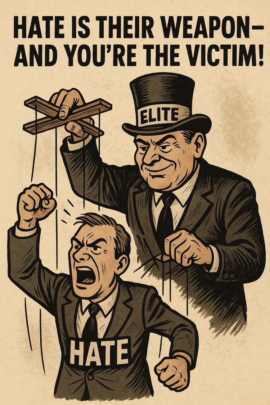 Haat is hun wapen – en jij bent het slachtoffer