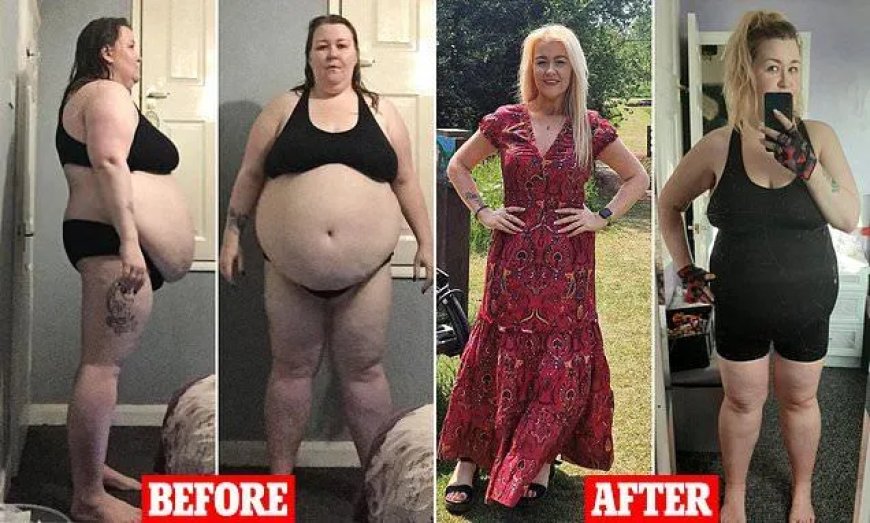 Vrouw overwint suiker­verslaving en valt 127 kilo af 