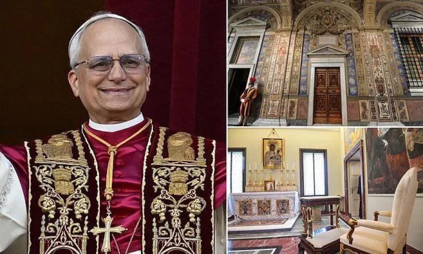 Paus Leo XIV kiest voor papal apartments – met huisgenoten