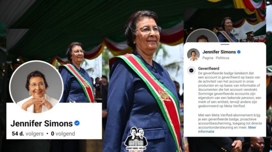 President Simons krijgt officieel geverifieerd Facebookaccount