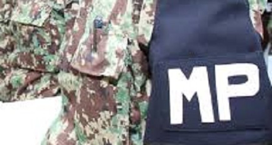 Verdachte militair meldt zich aan bij de MP