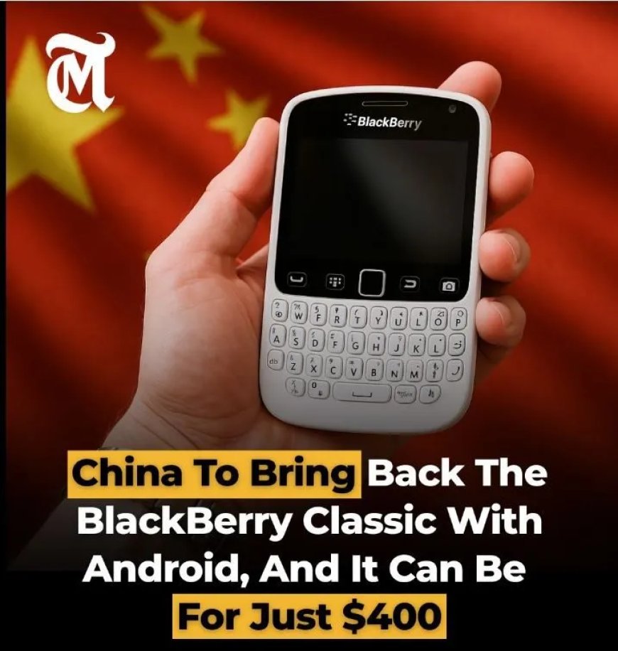 Nieuwe comeback voor BlackBerry: Zinwa Q25 Pro