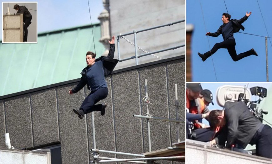 Tom Cruise brak bijna zijn rug bij ‘stunt’ in Mission Impossible
