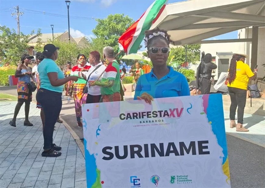 Suriname neemt met kleine delegatie deel aan opening Carifesta XV