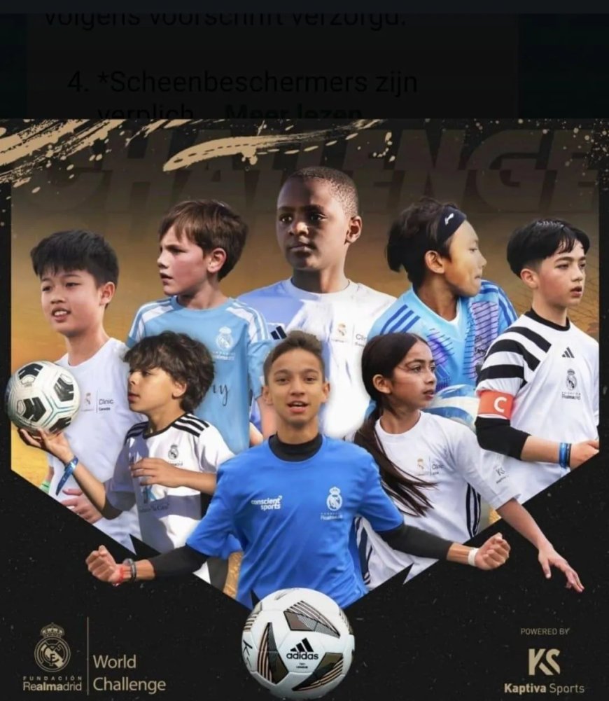 Real Madrid Foundation Clinic feestelijk afgesloten