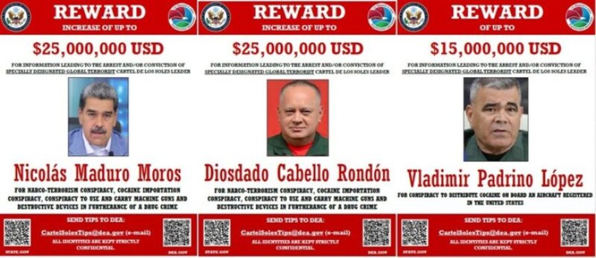 VS belooft narco terrorisme in de regio aan te pakken