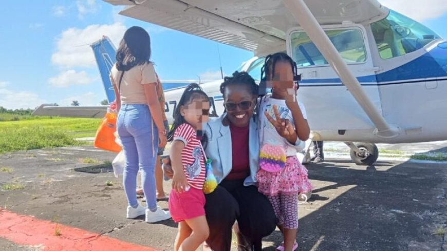 Twee kinderen na drie jaar herenigd met grootmoeder in Apetina