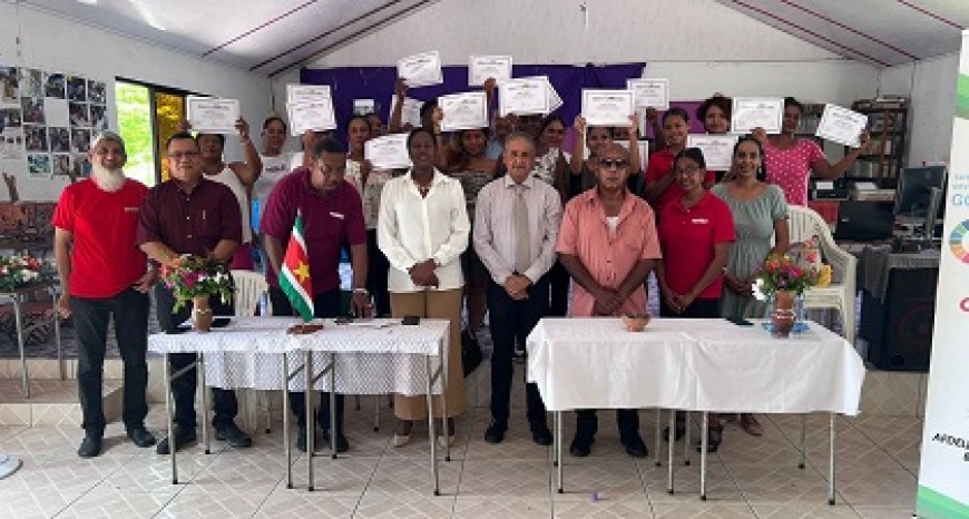 SPWE viert 50-jarig bestaan met community activiteit in Witsanti