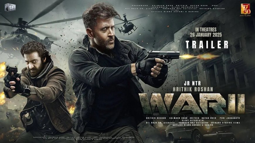 Hrithik Roshan en Jr NTR’s ‘War 2’ slaat in 
