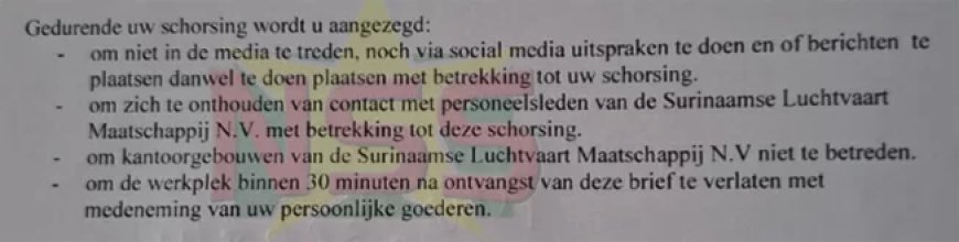 SLM-directeur Steven Gonesh per direct geschorst