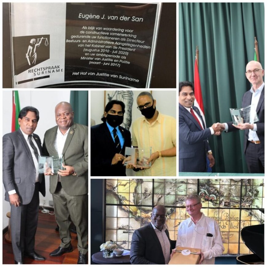 Hof van Justitie: ‘Blijk van waardering geen inbreuk op trias politica!’