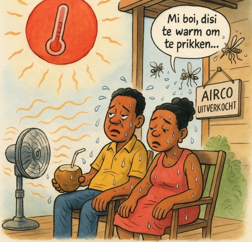 Surinaamse hitte: sauna zonder uitknop