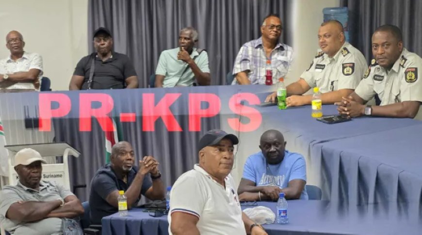 Gepensioneerde KPS-officieren bieden hun diensten aan Korpschef aan