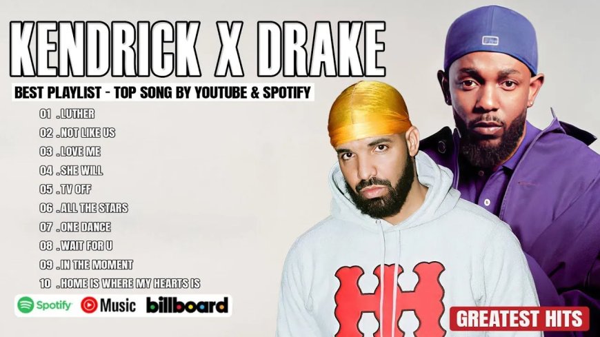 Kendrick Lamar en Drake strijden om best verkochte album van 2025